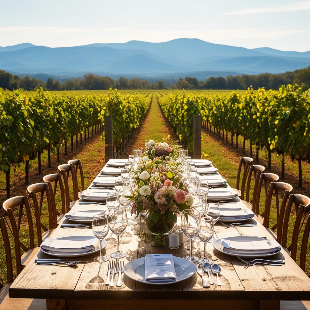 Blue Ridge vineyard